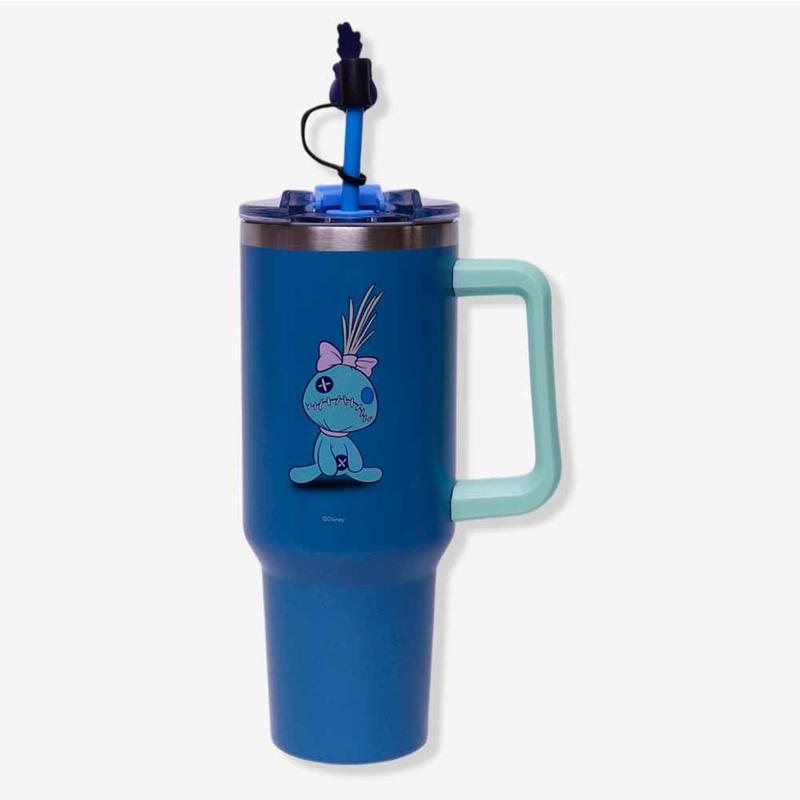 CANECAO TUMBLER C/PINGENTE 1,15LT STITCH VOODOO