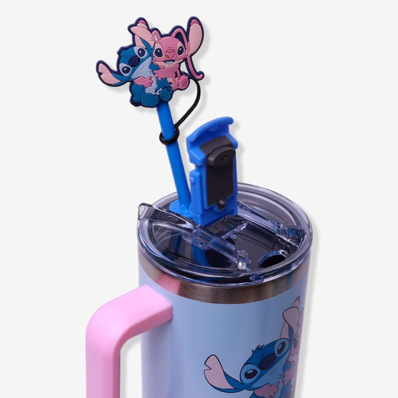 CANECAO TUMBLER C/PINGENTE 1,15LT STITCH ANGEL