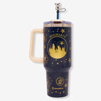 CANECAO TUMBLER C/PINGENTE 1,15LT HOGWARTS CASAS