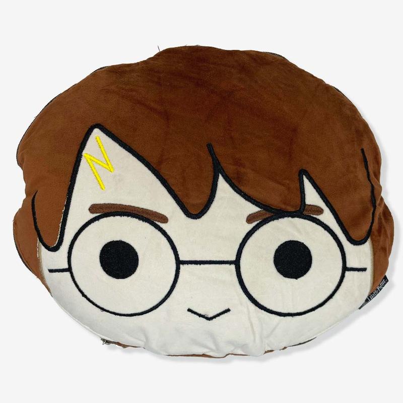 ALMOFADA 2 EM 1 MANTA C/ZIPER HARRY POTTER