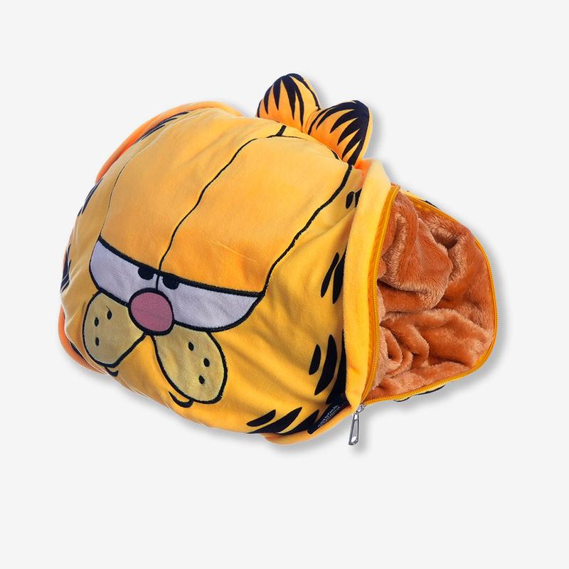 ALMOFADA 2 EM 1 MANTA C/ZIPER GARFIELD