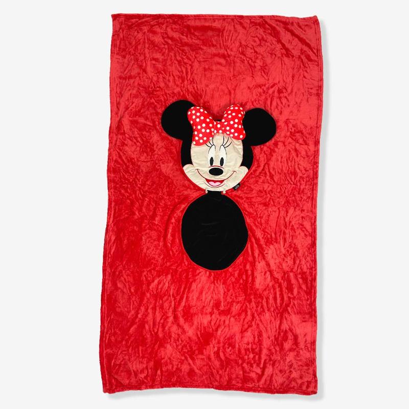 ALMOFADA 2 EM 1 MANTA C/ZIPER MINNIE MOUSE